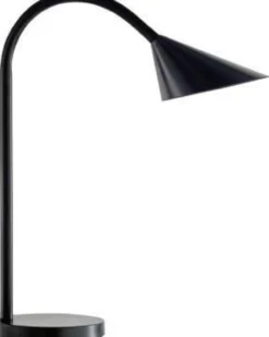 UNILUX Tischleuchte SOL 400077402 LED schwarz