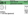 Unterlegscheibe DIN 125-1 Form B 60 x110 x9 140 HV galv.verz. gestanzt 5St.