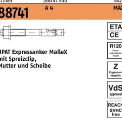 Upat Expressanker MAX 12/20/120 - 509001