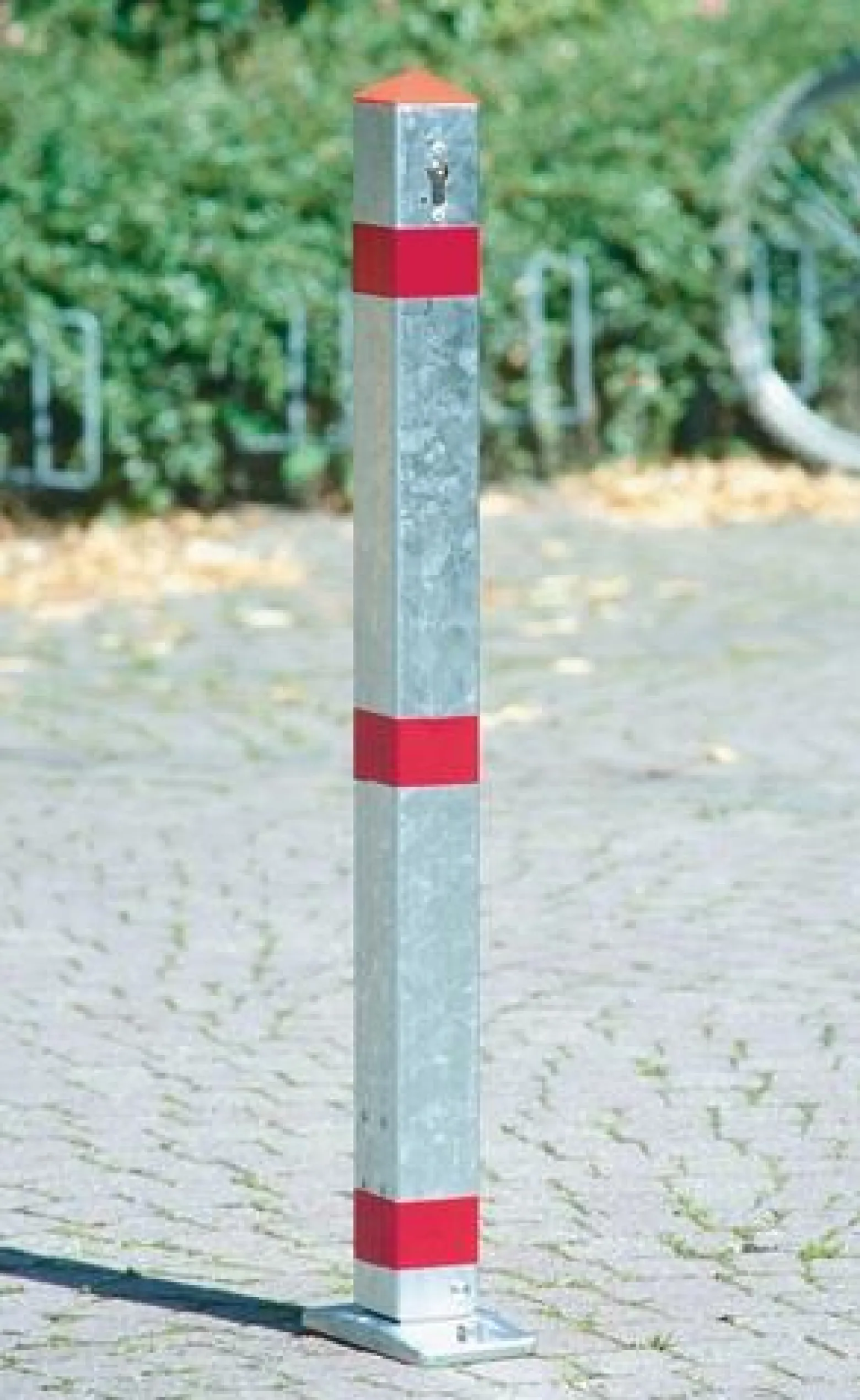 Urbanus Sperrpfosten Stahl silber - AS-125