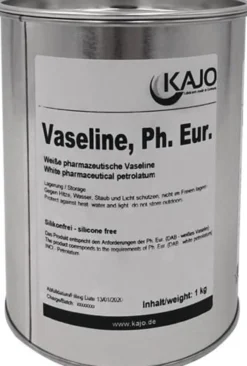 Vaseline 1kg weiß DAB10 (dt.Arzneimittelbuch) Dose KAJO