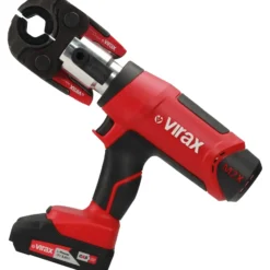VIRAX Elektro-mechanische Presse Viper M2X + V 12-14-16-18-22 + 2 Akkus - 253562