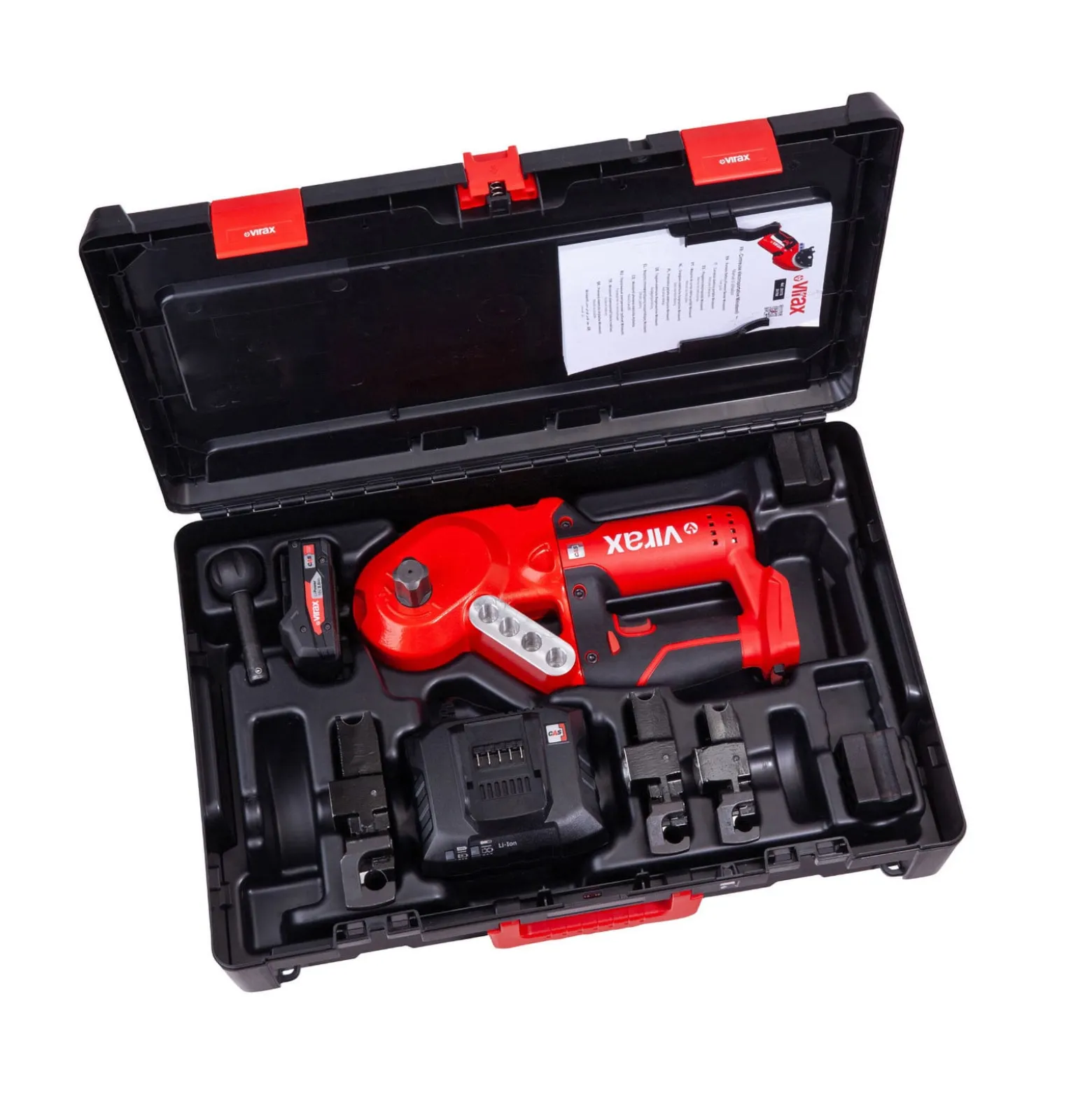 VIRAX MINISTEM BIEGER 18V 12-15-18MM KOMPAKTES und LEICHTES 18V Biegegerät 4,9 kg / 1x 2,0 Ah Akku + Ladegerät in Virabox - 251776