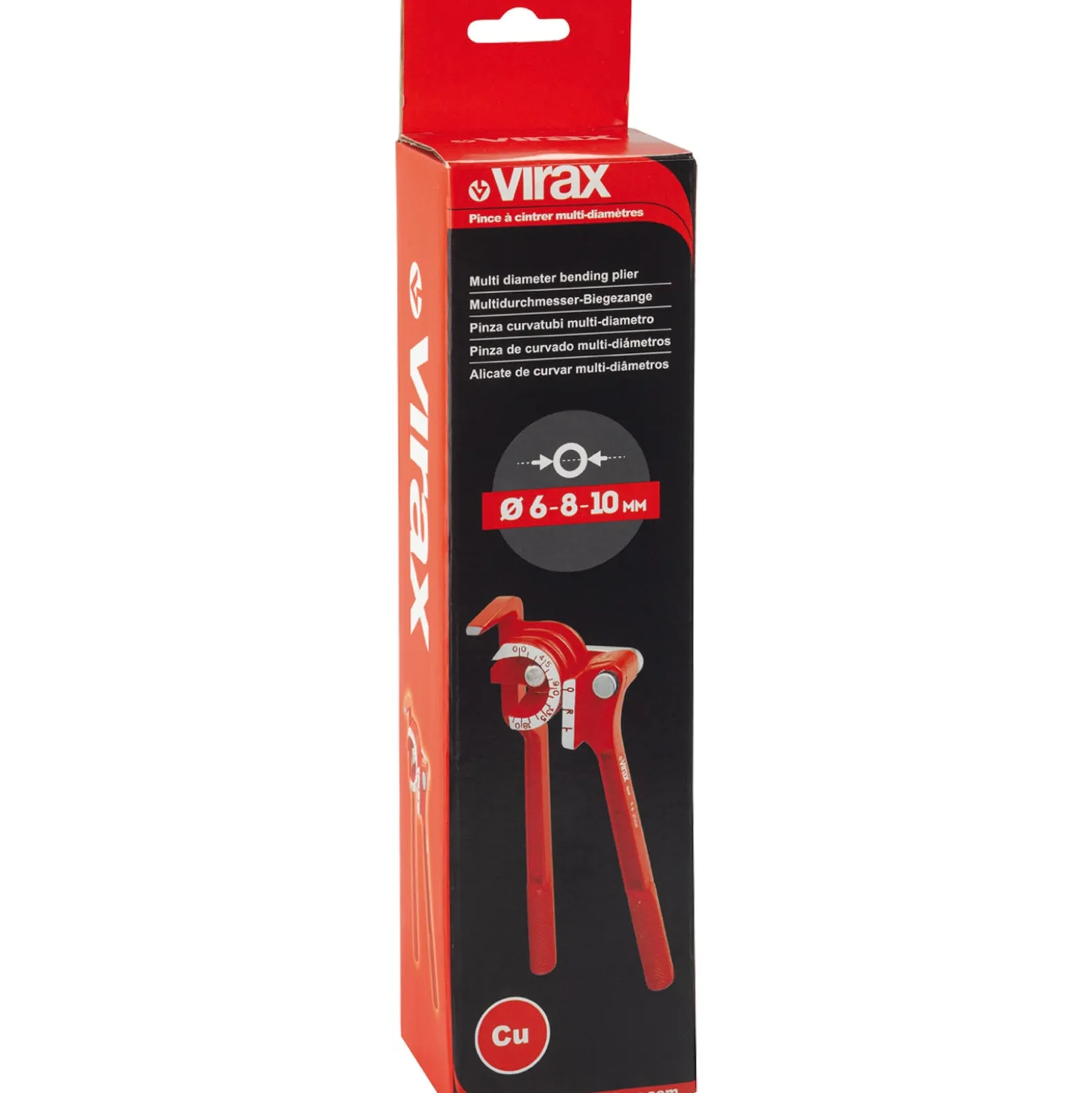 VIRAX Multidurchmesser-Biegezange 6-8-10 mm - 251406