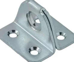 VORMANN Ösenplatte L.35 mm H.25 mm S.2 mm STA blau verz - 000075035Z