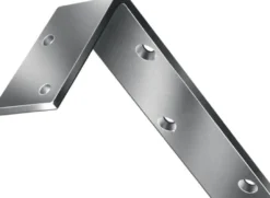 VORMANN Winkel L.100 x 50 mm B.40 mm S.5 mm STA roh blau verz - 000171100Z