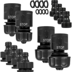 Walter Schlauchaufroller 20 m WWS-ASA20 inkl. Schlauchadapter Set 20tlg.