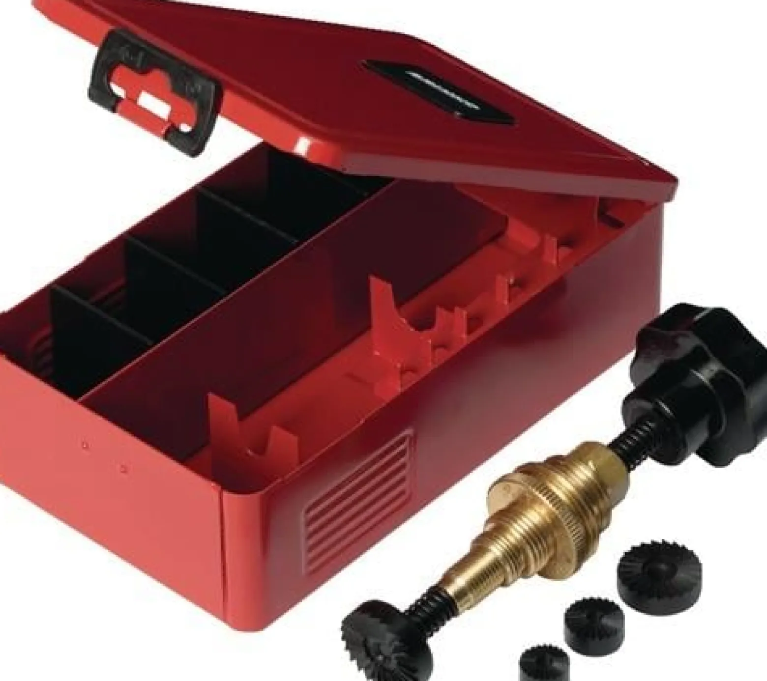 Wasserhahnventilfräserset Arbeitsber.3/8-1 Zoll Metallkass.BRINKO