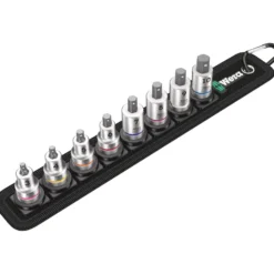 Wera Belt B 2 Zyklop Bitnuss-Satz Innensechskant, mit Haltefunktion, 3/8"-Antrieb - 05006577001