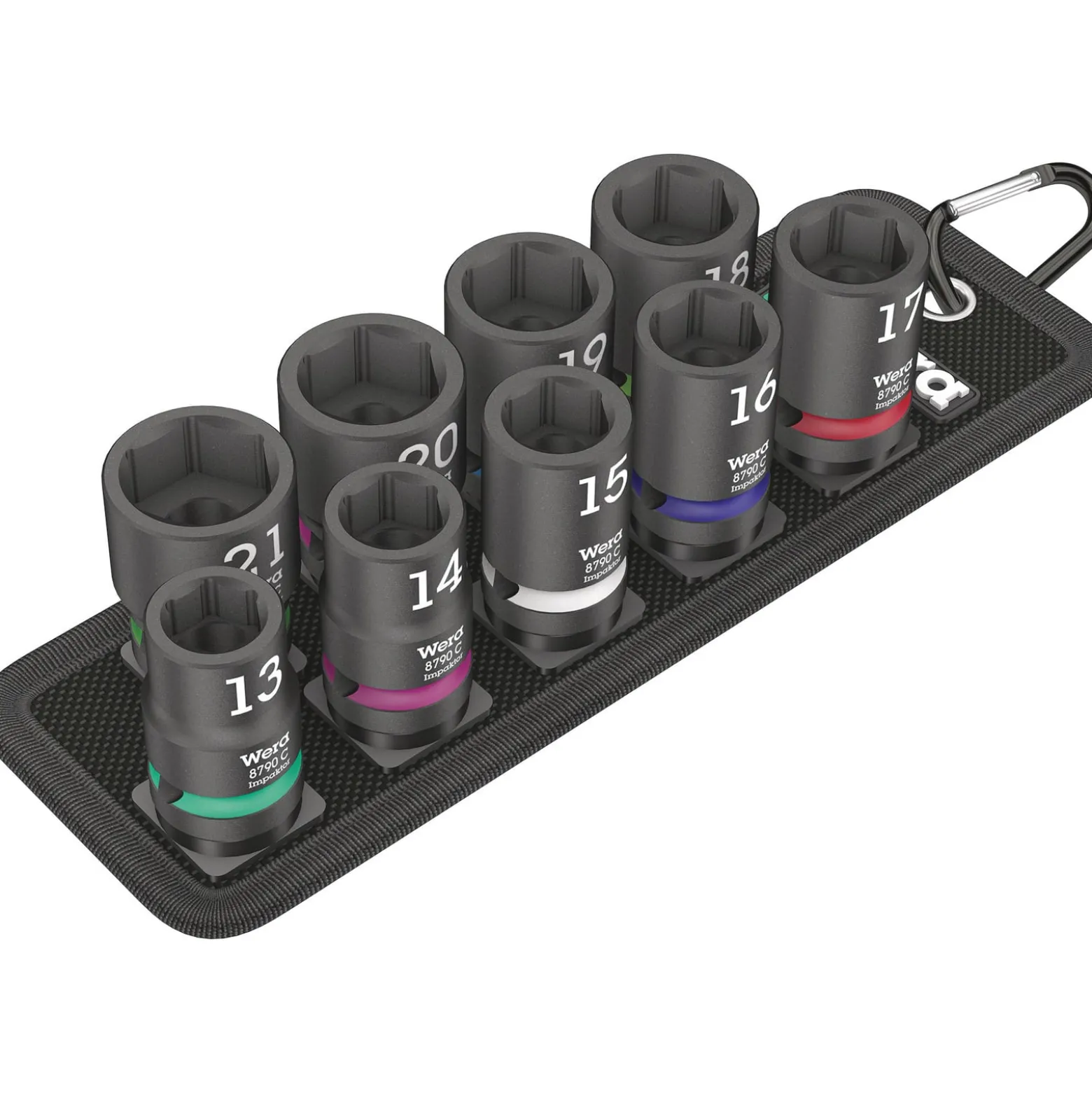 Wera Belt C Impaktor 1 Steckschlüsseleinsatz-Satz, 1/2"-Antrieb - 05004580001