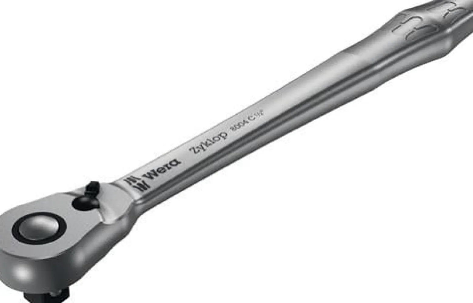 Wera 8004 C Zyklop Metal-Knarre mit Umschalthebel mit 1/2"-Antrieb - 004064