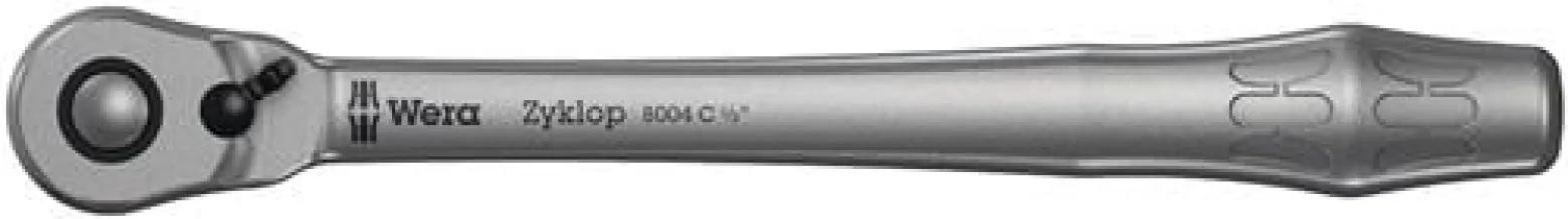 Wera 8004 C Zyklop Metal-Knarre mit Umschalthebel mit 1/2"-Antrieb - 004064