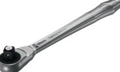 Wera 8003 C Zyklop Metal-Knarre mit Durchsteckvierkant mit 1/2