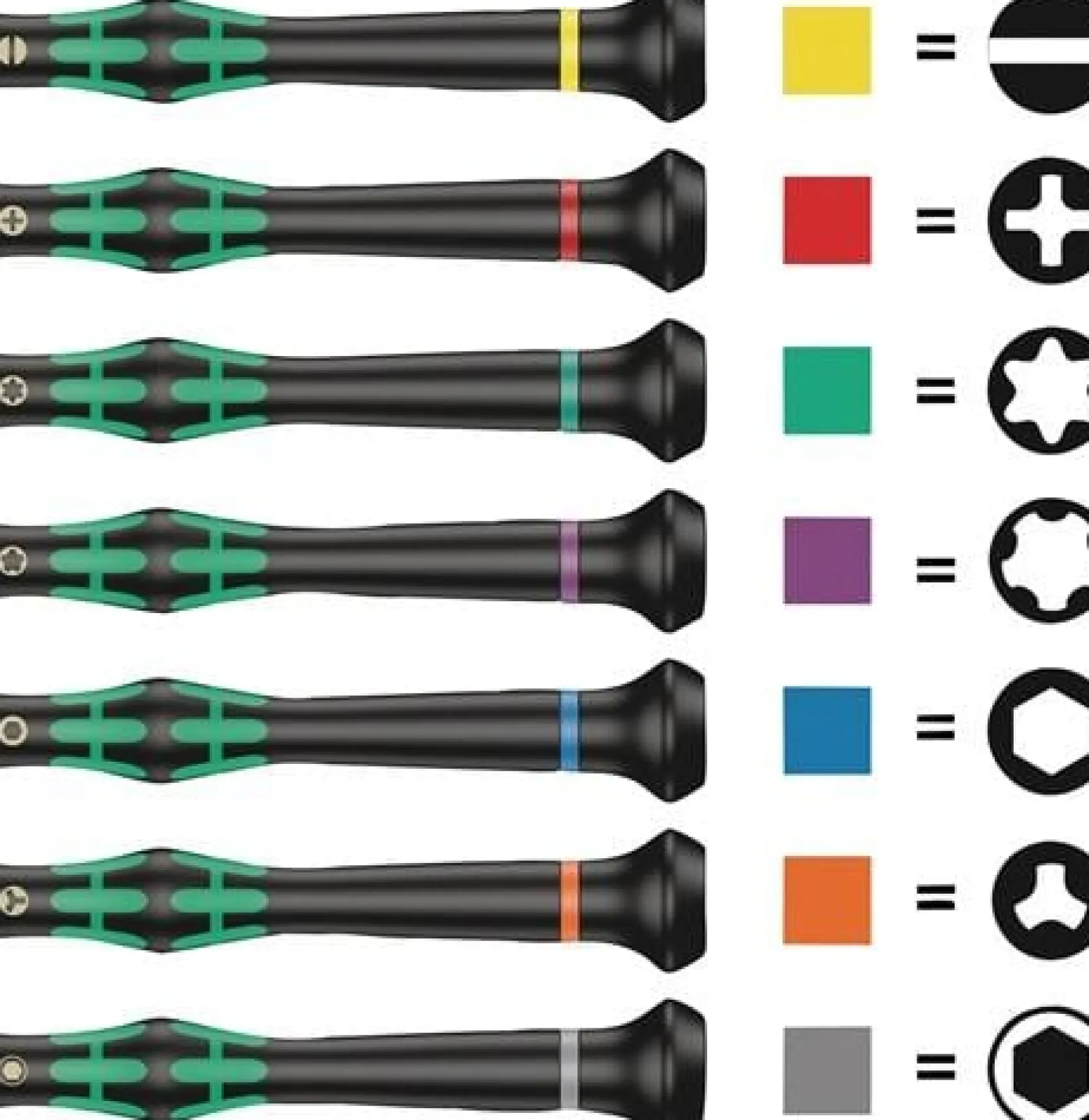 Wera 2054 Elektroniker-Sechskantschraubendreher 1,5 x 60mm - 118066