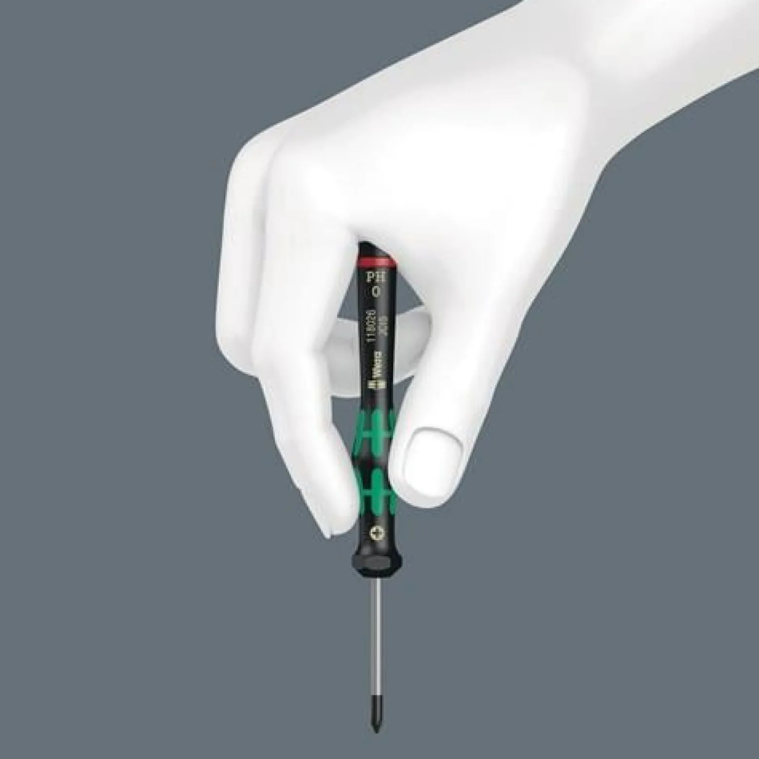 Wera 2054 Elektroniker-Sechskantschraubendreher 1,3mm - 118064