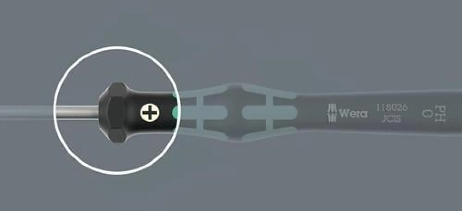 Wera 2067 Elektroniker-Torx Schraubendreher Kraftform Micro TX 5 - 118040