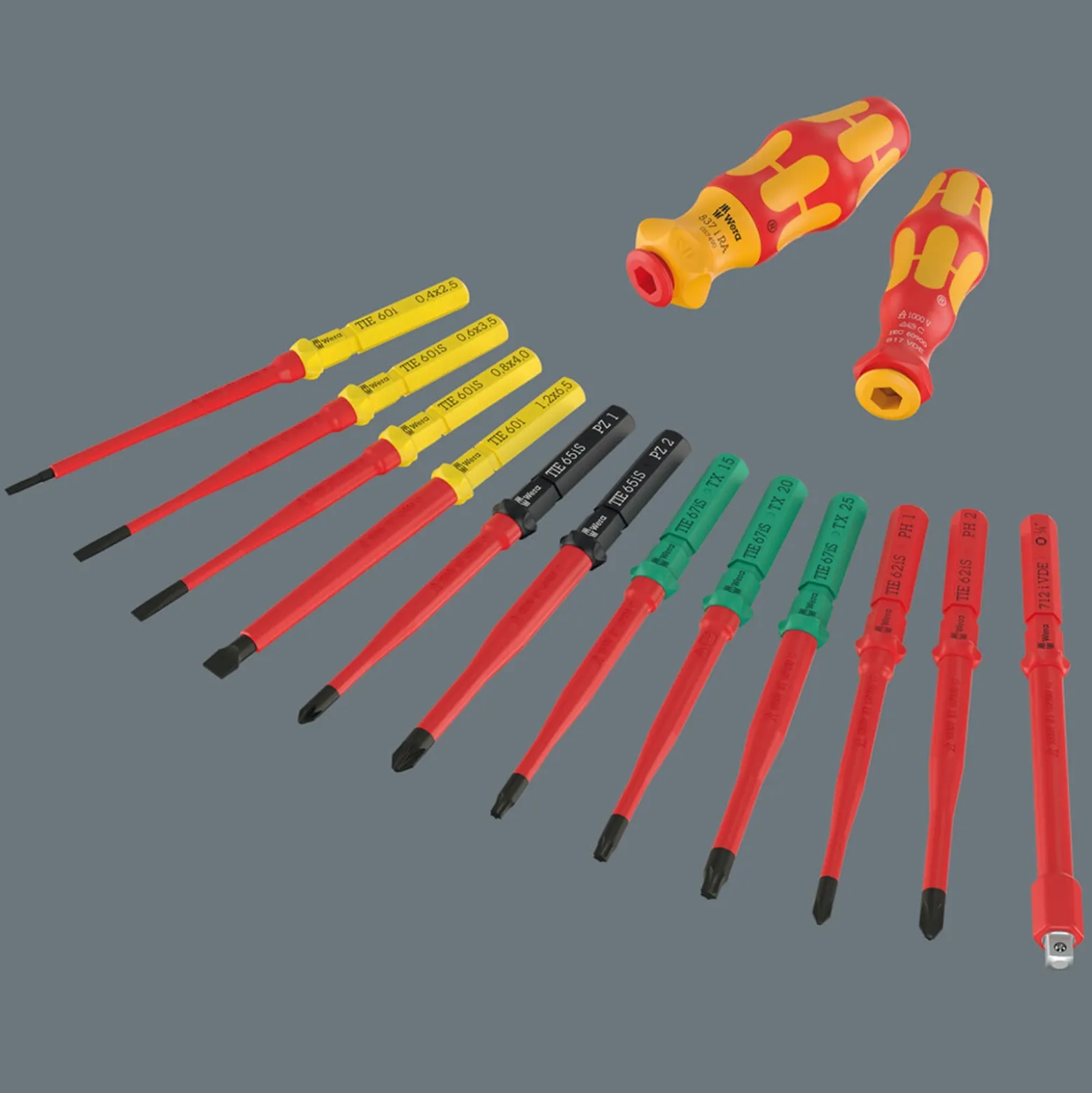 Wera Kraftform Kompakt VDE 24 Allrounder Set 1 - 05006632001