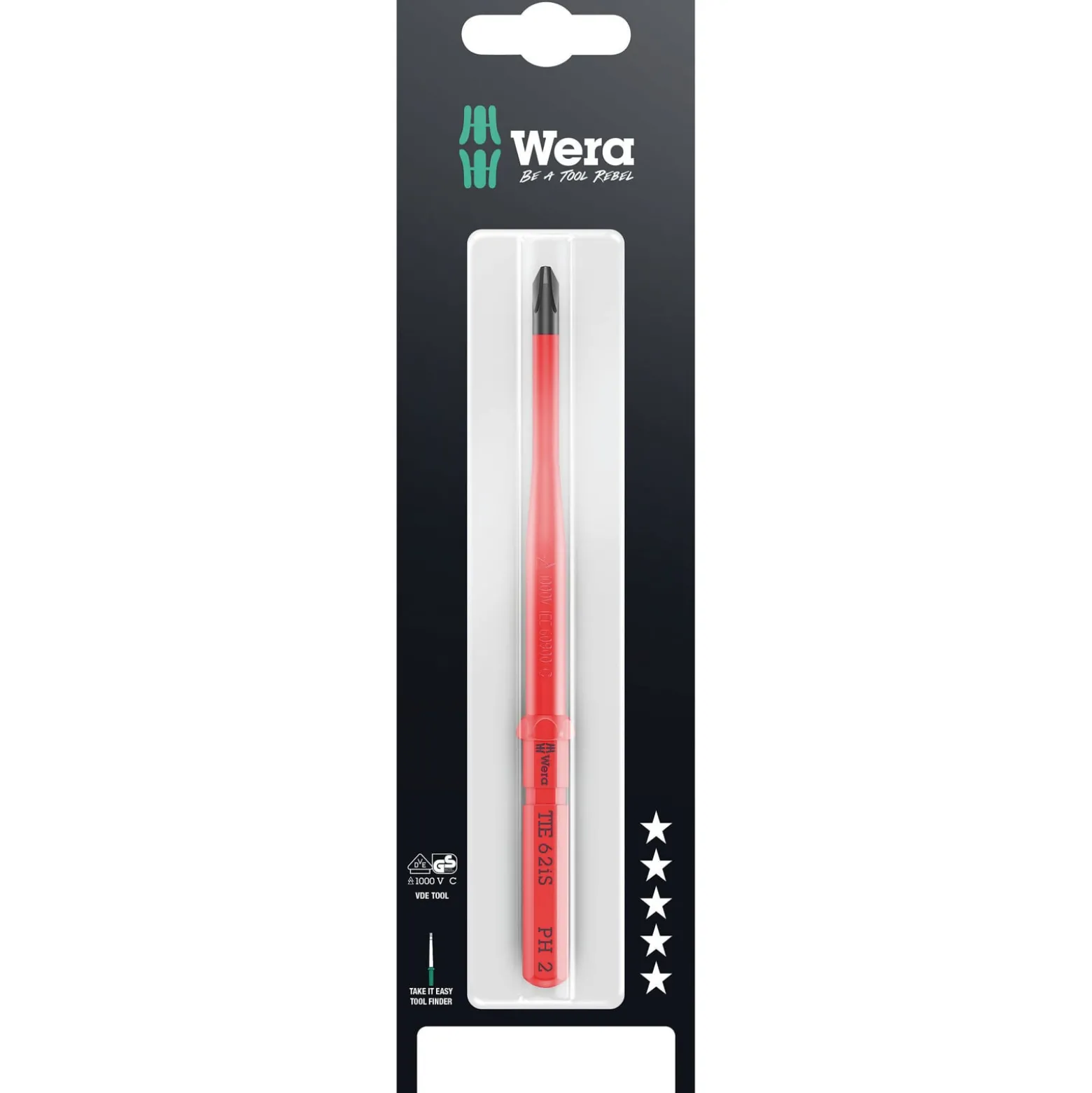 Wera Kraftform Kompakt VDE 62 iS Take it easy SB - 05006560001