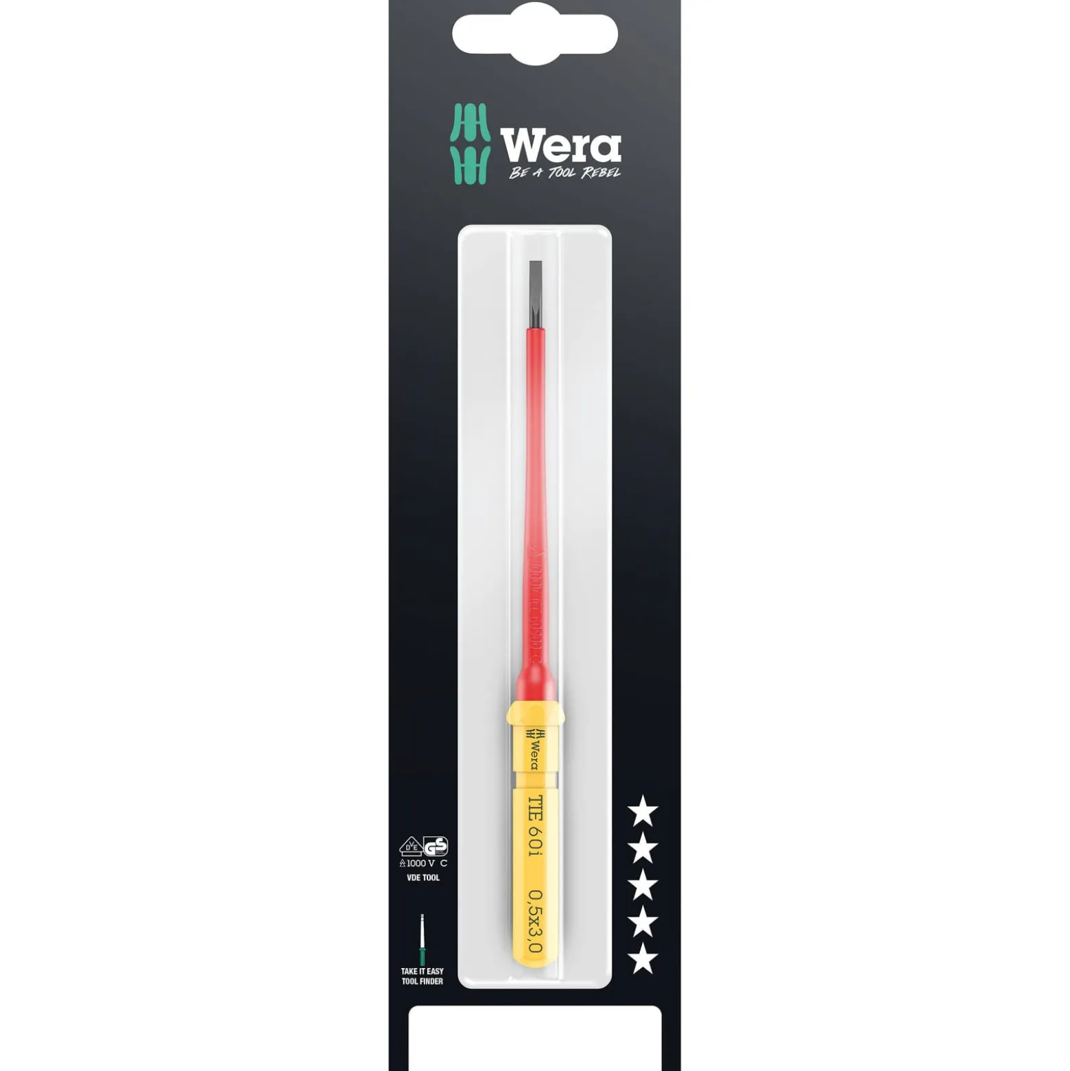 Wera Kraftform Kompakt VDE 60 i Take it easy SB - 05006551001