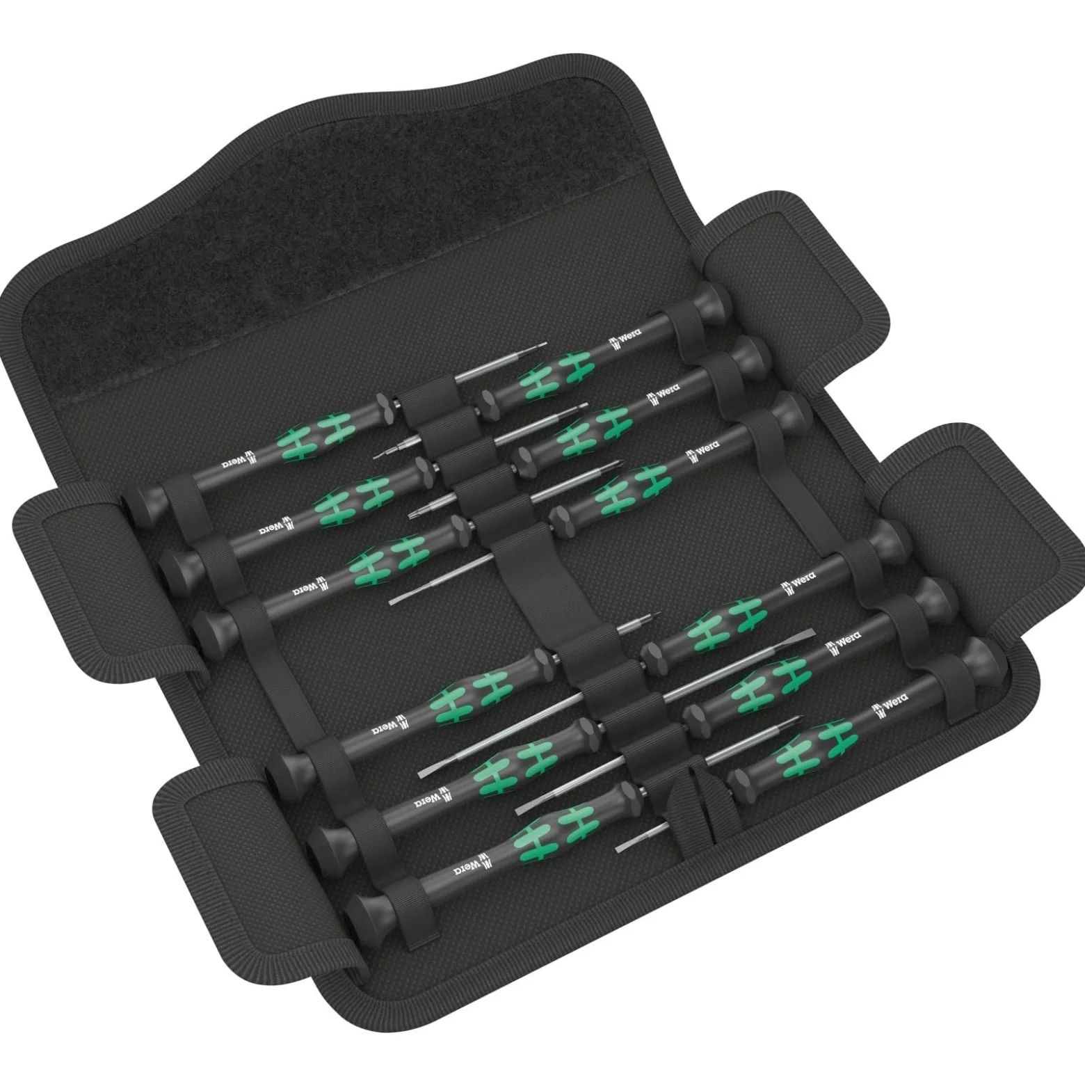 Wera Kraftform Micro 12 Universal 1 Elektroniker-Schraubendrehersatz - 073675