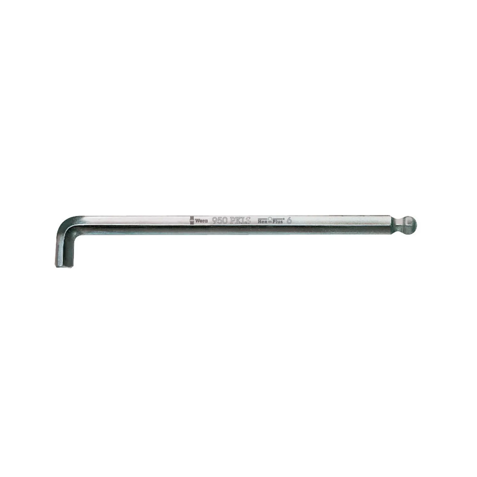 Wera 950 PKL Winkelschlüssel metrisch SW 5,0 x 160mm gestellverchromt - 022060