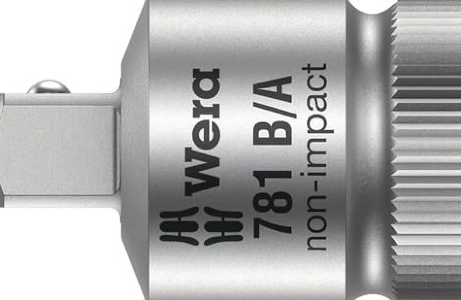 Wera Reduzierstück 781 B 3/8 " Antriebs-4-KT.3/8 Zoll Abtriebs-4-KT.1/4 Zoll L.27,0mm - 5042672001