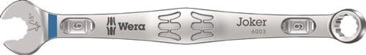 Wera Ringmaulschlüssel 6003 Joker SW 6mm L.105mm Form A legierter WS - 5020198001