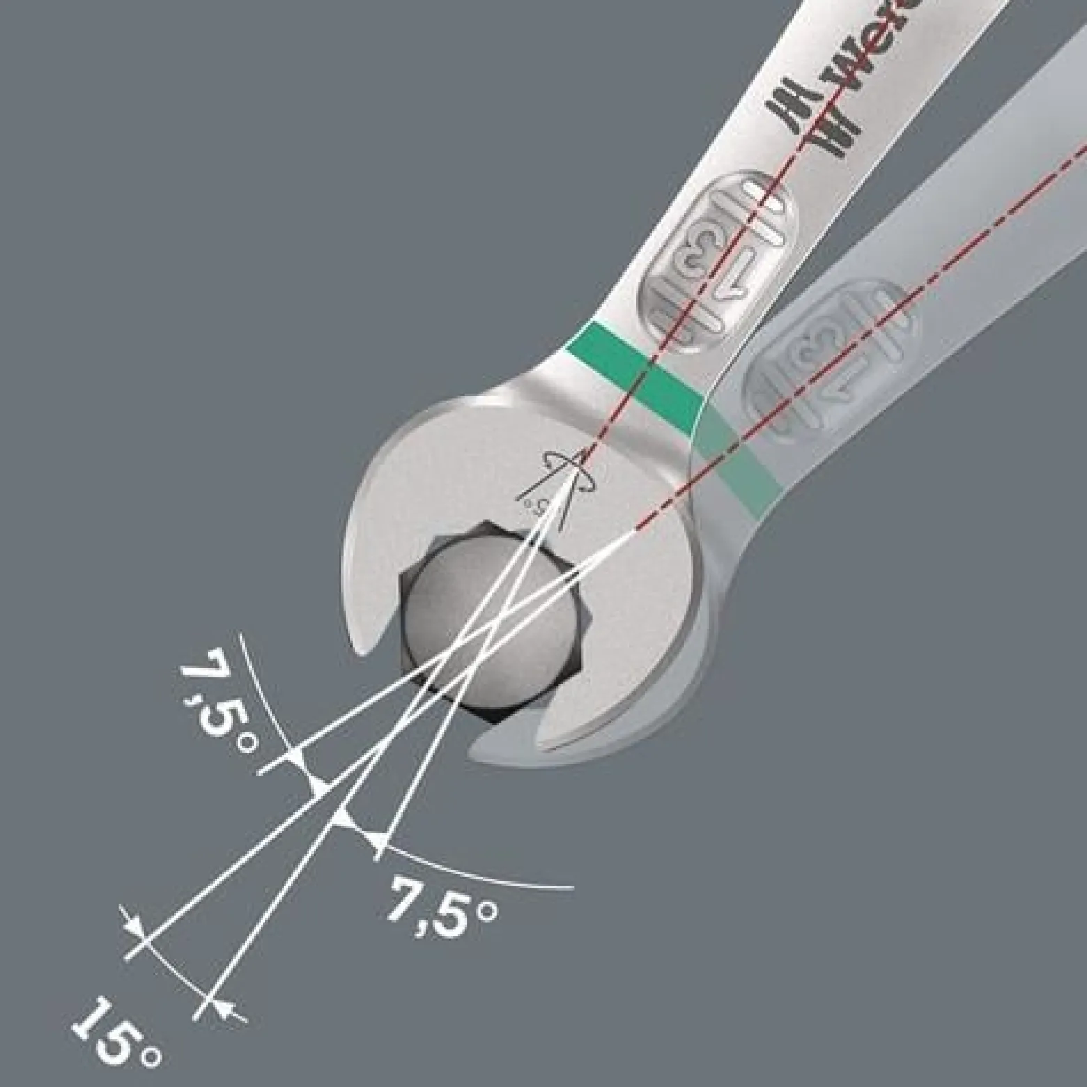 Wera Ringmaulschlüssel 6003 Joker SW 6mm L.105mm Form A legierter WS - 5020198001
