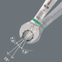Wera Ringmaulschlüsselsatz 6003 Joker 11-tlg.SW 8-19mm Form A leg.WS - 5020231001