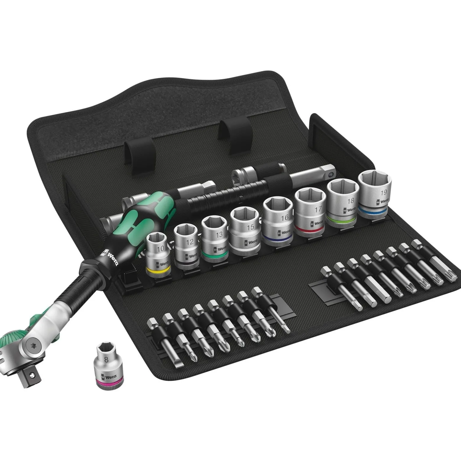 Wera 8100 SB 6 Zyklop Speed-Knarrensatz 3/8"-Antrieb - 004046