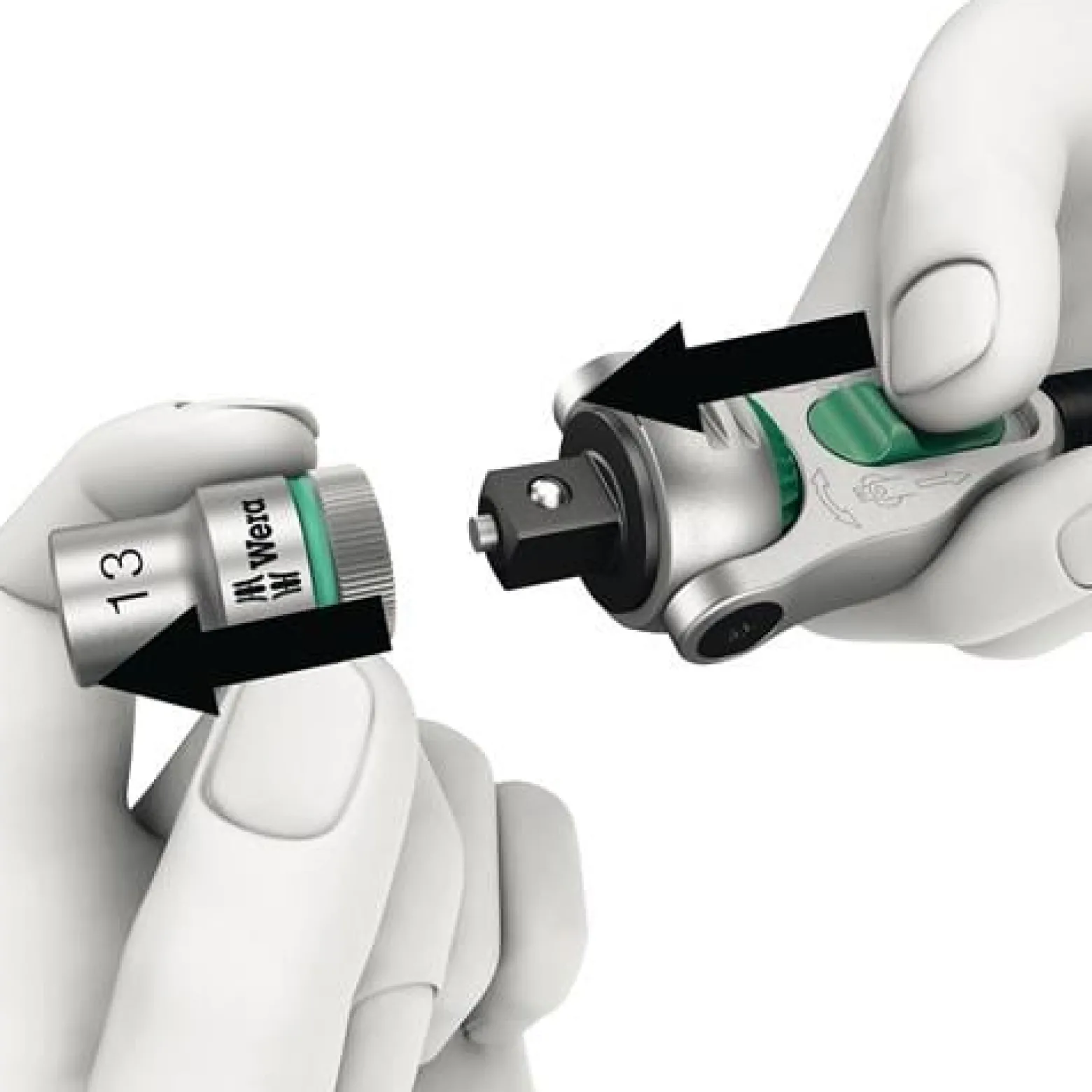Wera 8100 SB 6 Zyklop Speed-Knarrensatz 3/8"-Antrieb - 004046