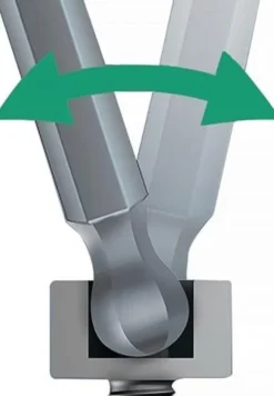 Wera Sechskant-Kugelkopf-Schraubendreher 352 1,5 x 60 mm - 022795