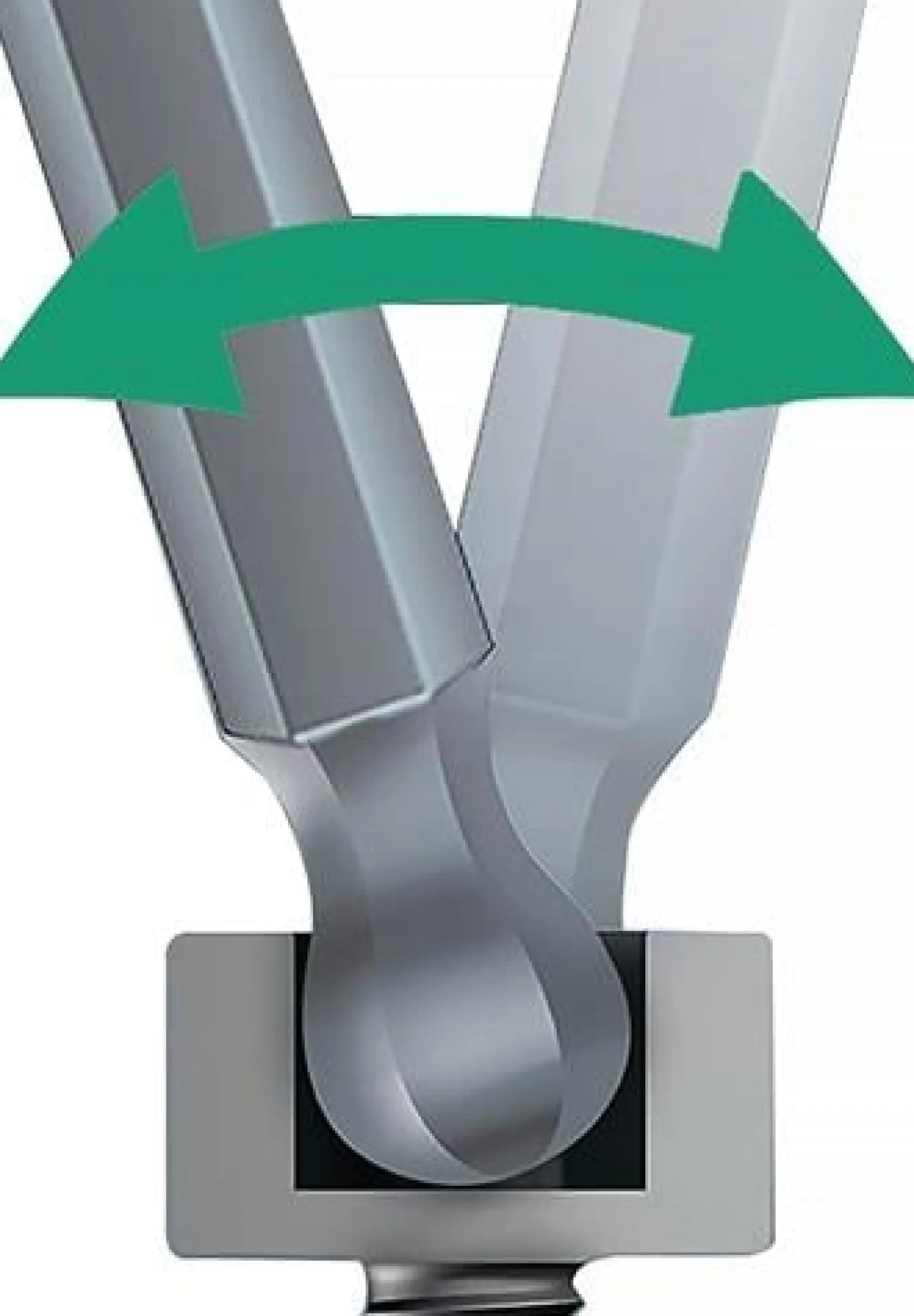 Wera Sechskant-Kugelkopf-Schraubendreher 352 1,5 x 60 mm - 022795