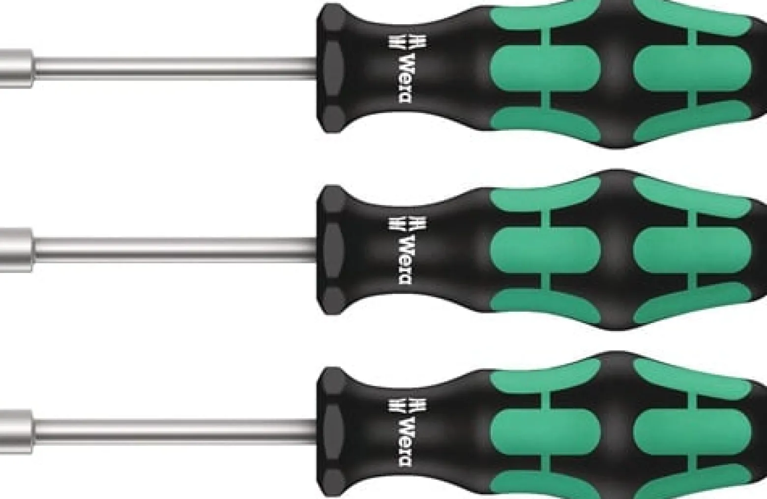Wera Sechskantsteckschlüsselsatz 395 HO 3-tlg.2K-Griff - 5134275001
