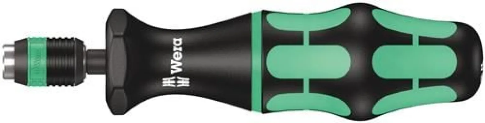 Wera Serie 7400 Kraftform voreingestellte einstellbare Drehmomentschraubendreher (0,3-1,2 Nm) mit Rapidaptor Schnellwechselfutter - 074715