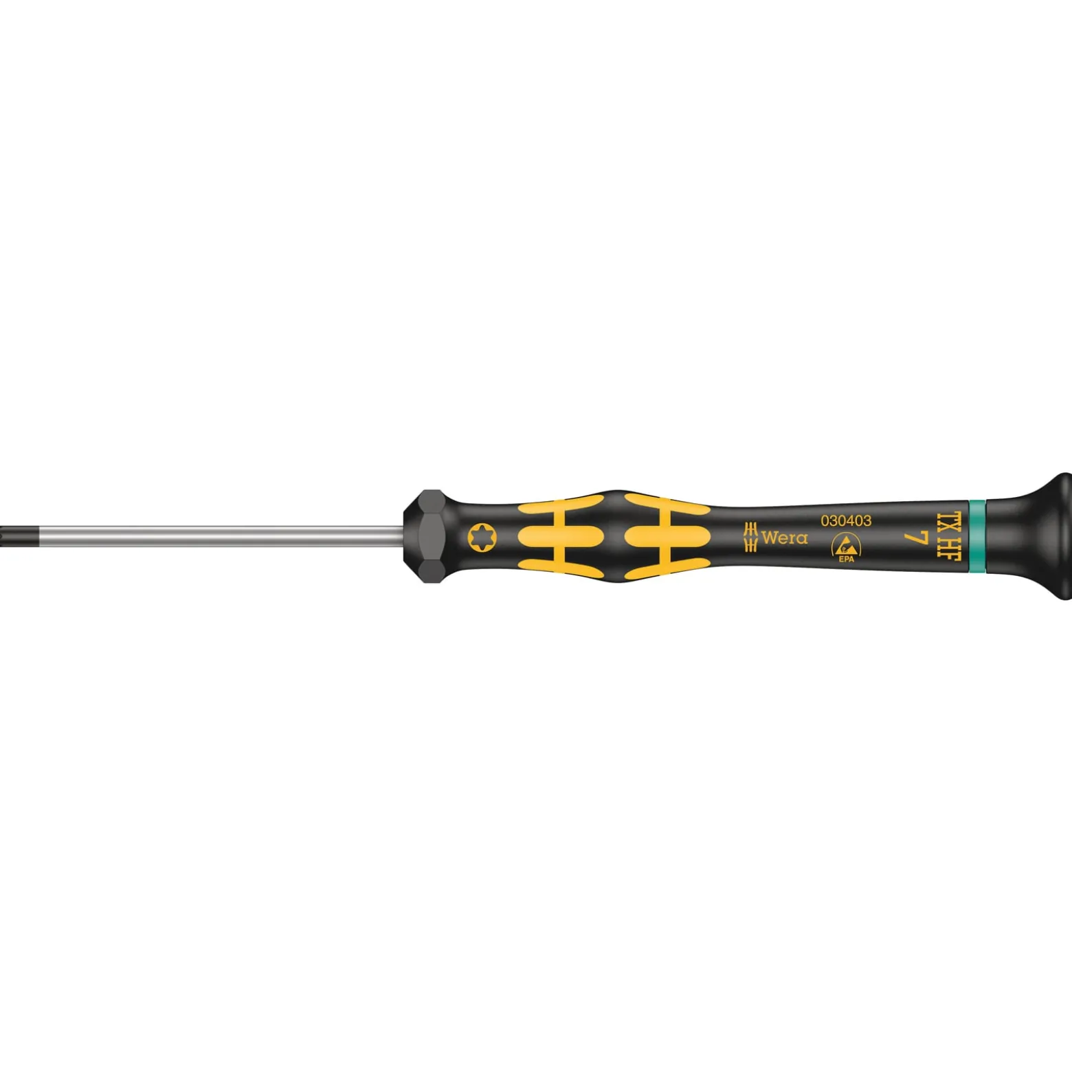 Wera 1567 TORX® HF ESD Kraftform Micro Schraubendreher mit Haltefunktion - 05030403001
