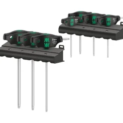 Wera 467/7 TORX® HF Set 1 Schraubendrehersatz Quergriff TORX® Schraubendreher mit Haltefunktion - 05023452001