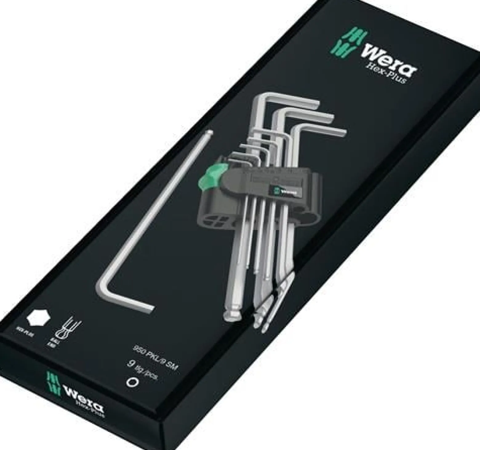 Wera Winkelschraubendrehersatz 950 PKL 7tlg. Kunststoffhalter - 5022181001