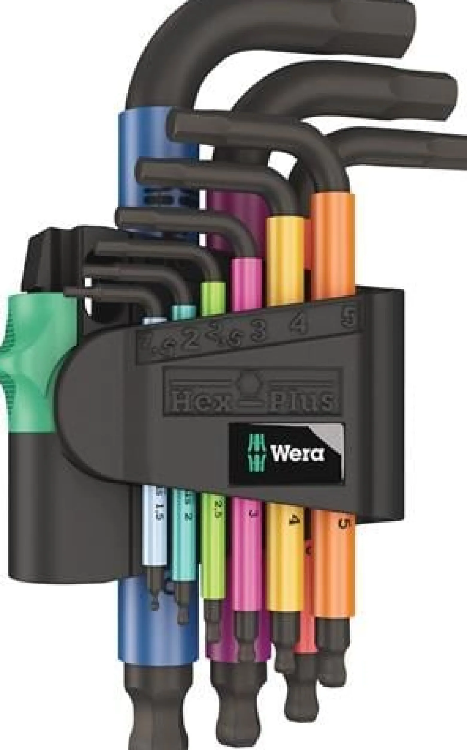 Wera Winkelschraubendrehersatz 950/9 9tlg. Kunststoffhalter - 5133164001
