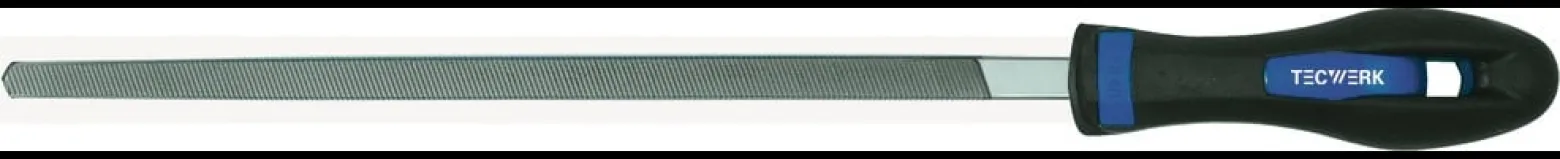 Werkstattfeile DIN 7261 L.200mm Q.8mm Hieb 2 4-KT.2K-Ergo TECWERK
