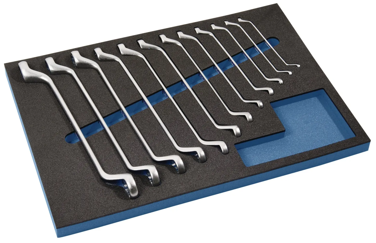 Werkzeugmodul 12-tlg.3/3-Modul Schlüsswelweiten 6x7-30x32mm TECWERK
