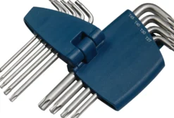 Winkelschraubendrehersatz 9-tlg.T9-T45 Ku.-Halter TECWERK