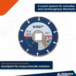 WS24 Diamanttrennscheibe X-Lock® Premium Universal 125 mm - WS24-100439
