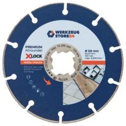 WS24 Diamanttrennscheibe X-Lock® Premium Universal 125 mm - WS24-100439