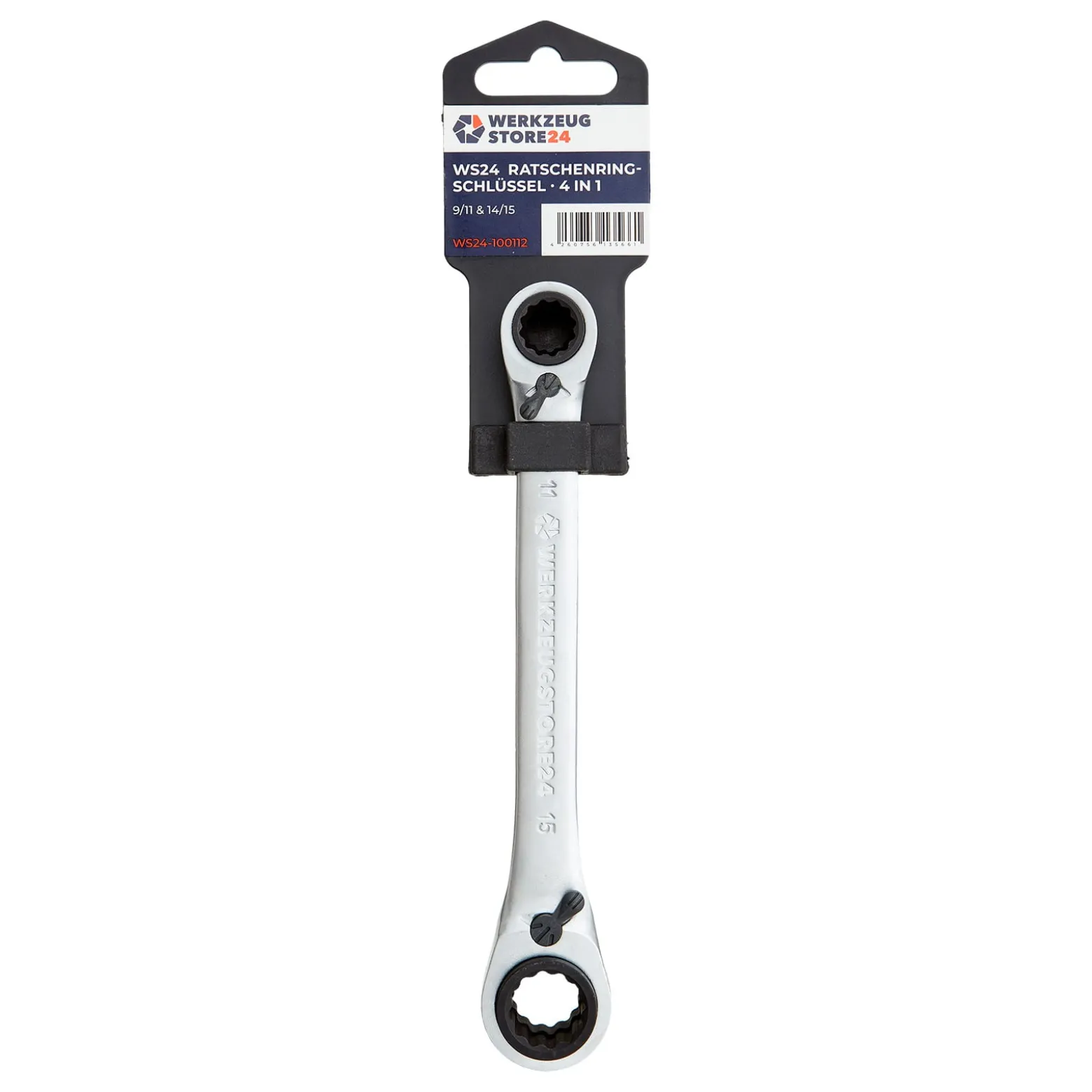 WS244 in 1 Gear Wrench CrV 9/11 und 14/15 - WS24-100112
